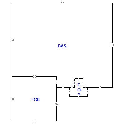 Building layout (traversing data) of this property