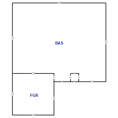 Building layout (traversing data) of this property