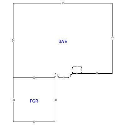 Building layout (traversing data) of this property
