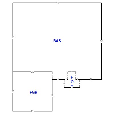 Building layout (traversing data) of this property