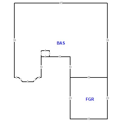 Building layout (traversing data) of this property