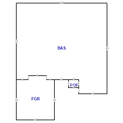 Building layout (traversing data) of this property
