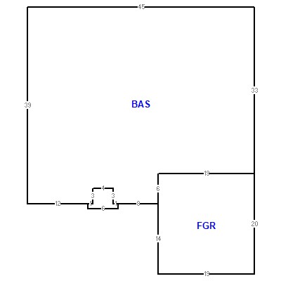 Building layout (traversing data) of this property