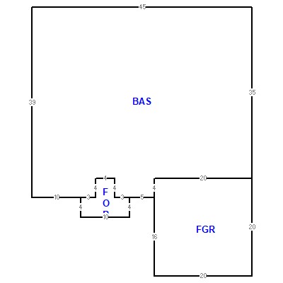 Building layout (traversing data) of this property