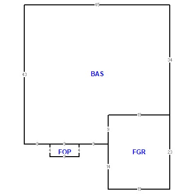 Building layout (traversing data) of this property