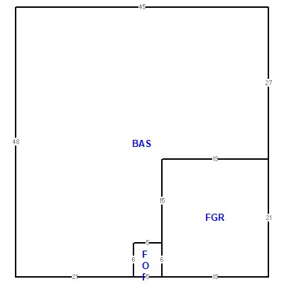 Building layout (traversing data) of this property
