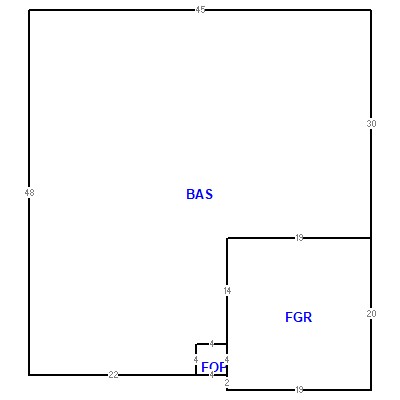 Building layout (traversing data) of this property