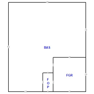 Building layout (traversing data) of this property