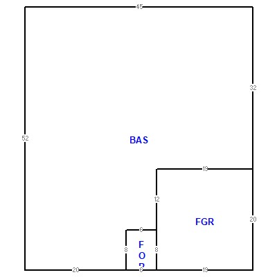 Building layout (traversing data) of this property