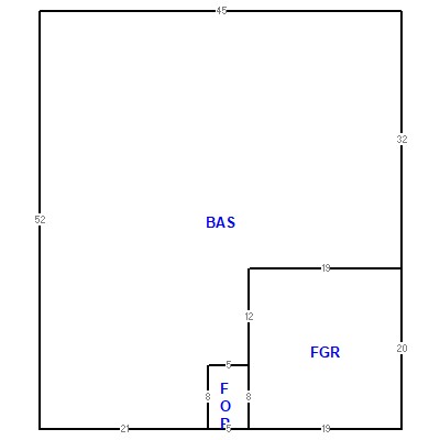 Building layout (traversing data) of this property