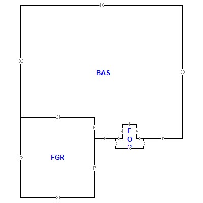 Building layout (traversing data) of this property