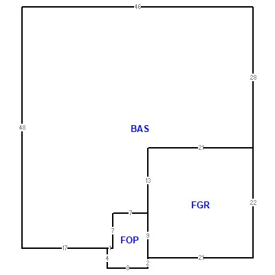 Building layout (traversing data) of this property
