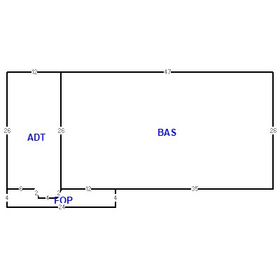 Building layout (traversing data) of this property