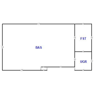 Building layout (traversing data) of this property