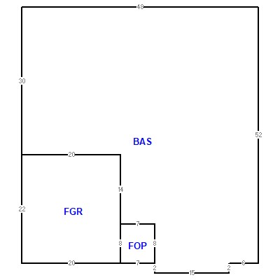 Building layout (traversing data) of this property