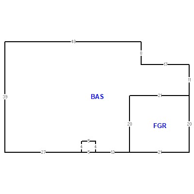 Building layout (traversing data) of this property