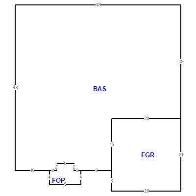 Building layout (traversing data) of this property