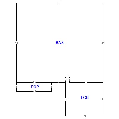 Building layout (traversing data) of this property