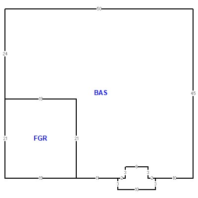Building layout (traversing data) of this property