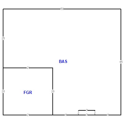 Building layout (traversing data) of this property