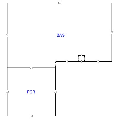Building layout (traversing data) of this property
