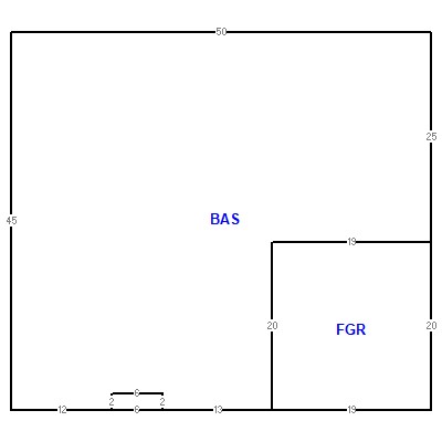 Building layout (traversing data) of this property