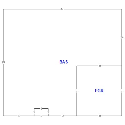 Building layout (traversing data) of this property