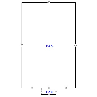 Building layout (traversing data) of this property