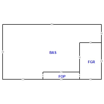 Building layout (traversing data) of this property