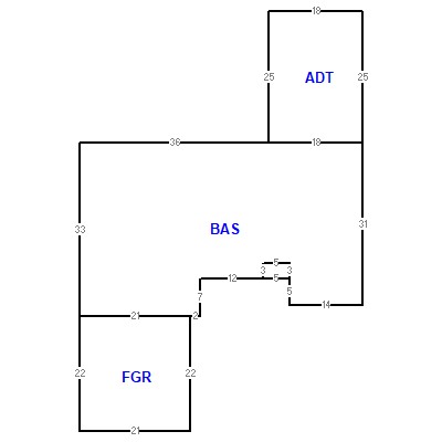 Building layout (traversing data) of this property