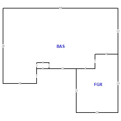 Building layout (traversing data) of this property