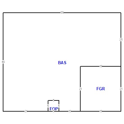 Building layout (traversing data) of this property