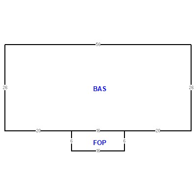 Building layout (traversing data) of this property