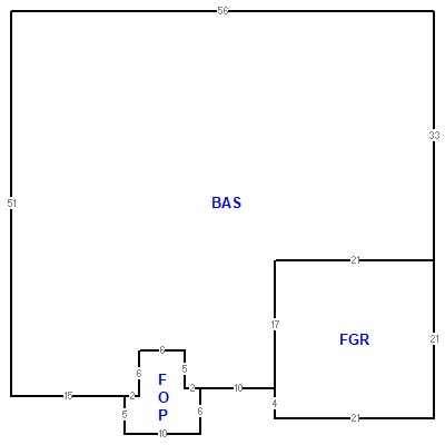 Building layout (traversing data) of this property