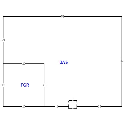 Building layout (traversing data) of this property
