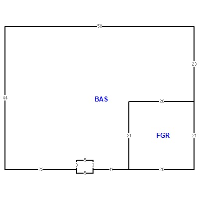 Building layout (traversing data) of this property