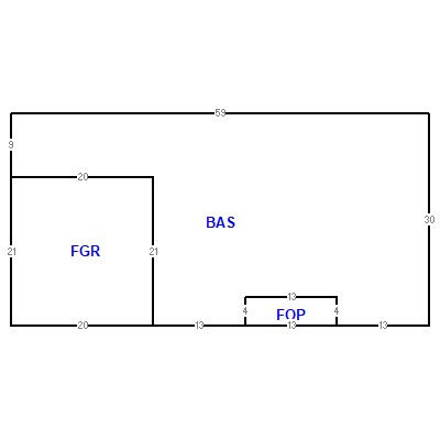 Building layout (traversing data) of this property