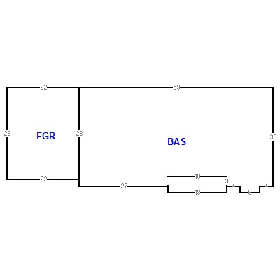 Building layout (traversing data) of this property