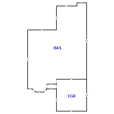 Building layout (traversing data) of this property