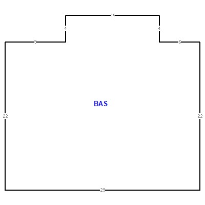 Building layout (traversing data) of this property