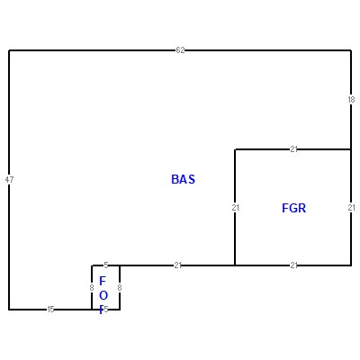 Building layout (traversing data) of this property