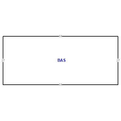 Building layout (traversing data) of this property