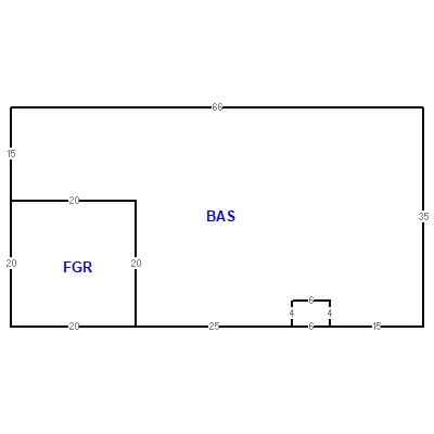 Building layout (traversing data) of this property