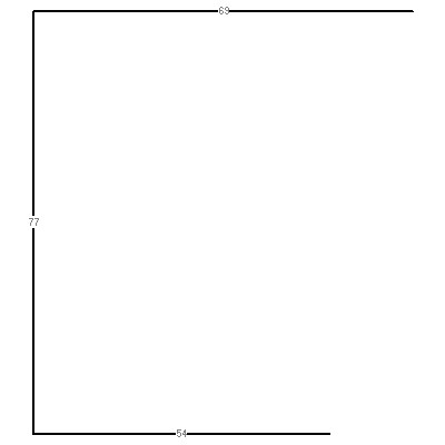 Building layout (traversing data) of this property