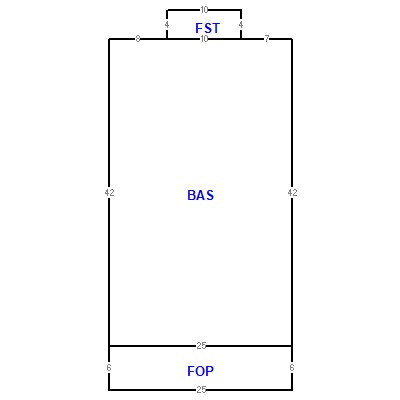 Building layout (traversing data) of this property