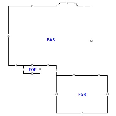 Building layout (traversing data) of this property