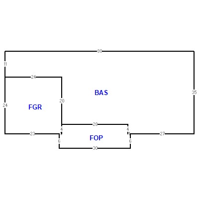 Building layout (traversing data) of this property