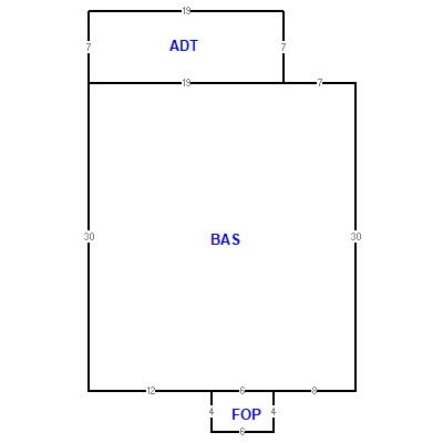 Building layout (traversing data) of this property