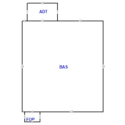 Building layout (traversing data) of this property