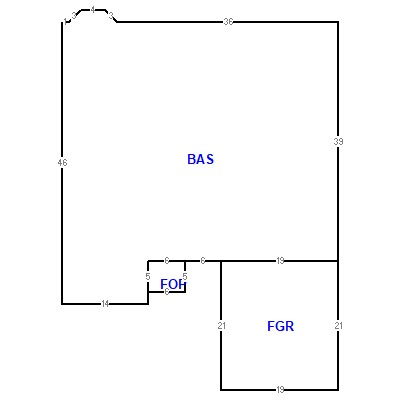 Building layout (traversing data) of this property